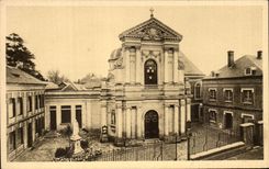 CPA La Chapelle of the Carmelite nuns of Lisieux the Chapel Frontage off the Carmehres off Lisieux