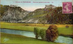 CPA Strong Surroundings of Pontarlier Of Larmont and Joux