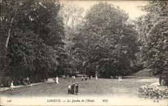 CPA Lisieux the Garden of Etoile