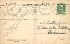 CPA Lisieux the Pilgrimage