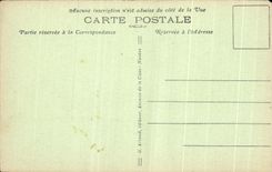 CPA Lisieux with the moonlight