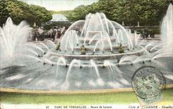 CPA Parc De Versailles Bassinde Latone