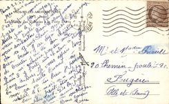 CPA Paris the Museum of the Colonies at the Gate Golden Swastika on the front