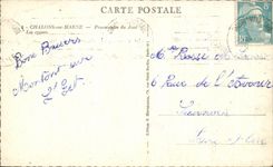 CPA Trawl-nets on the Marne of Jard the swan