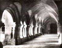 CPA Abbey of Fontenay Cloister