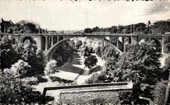 CPA Luxembourg Bridge Adolphe