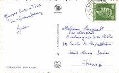 CPA Luxembourg Bridge Adolphe