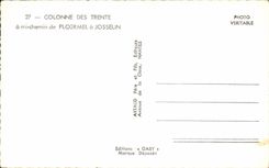 Columna de CPA del obelisco treinta a la memoria de Jean de Beaumanoir