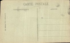 CPA Frontage of the palate of Versailles