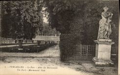 CPA Versailles the Alleee Park of Marmousels