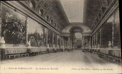 CPA Palais de versailles La Galerie des Batailles 
