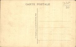 CPA Versailles Panorama of the Castle and the Gardens