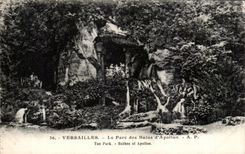 CPA Versailles the park of the Baths of Appollon