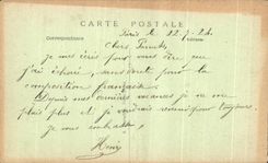 CPA Paris the holy Vault Statue of St louis