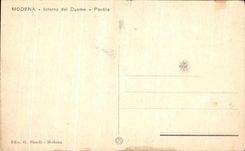 CPA Modena Interno dei duomo Pontile