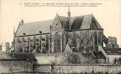 CPA Clery the Basilica Of Notre Dame De Clery Frontage Septentrional