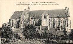 CPA Clery the Collegial church Notre Dame Autrefols