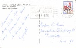 CPA Amelie Les Bains Pearl Of the Pyrenees Falls Of Mondony