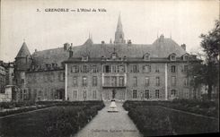CPA Grenoble the town hall