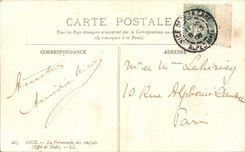 CPA Niza la caminata del ingles