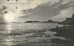 CPA Marseille Coucher de soleil