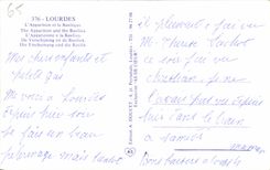 CPA Loudres Appearance and the Basilica