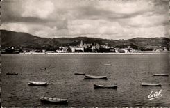 CPA Hendaye Free Spanish Border Bidassao and Fontarabie