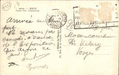 Puerta de CPA Metz de los alemanes