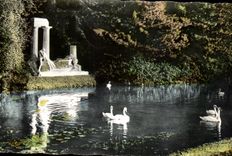 Cisnes antiguos de la vision de CPA Metz