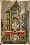 CHART Strasbourg SYSTEM the Astronomical Clock Historical Note Cathedral