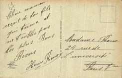 CPA Strassburg Train station Central