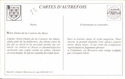 REPRO Mans Notre Dame of the Seam and Public garden of the Prefecture