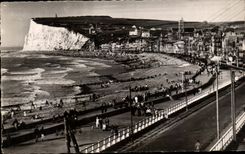 CPA Seas les Bains Seen Since Train station