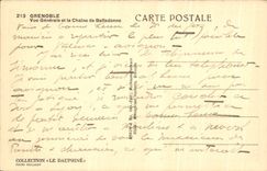 CPA Grenoble View and the Chain of Belledonne