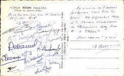 CPA Rouen Statue of Jeanne of arc