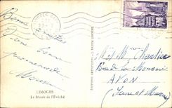 CPA Limoges el museo de Eveche