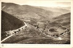 CPA the Road Of the Pyrenees Laces of Peyresourde of the dimension of Luchon Valley of Larboust