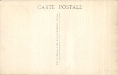 CPA Toulon the Gate Of the Town hall And the Caryatids De Puget