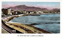CPA St Jean De Luz La Baie Et La Rhune