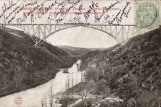 CPA Viaduct Of Viaur Tarn Aveyron