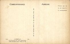 CPA Etretat the Beach And Cabins