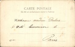 CPA Castle of Chantilly the Vault the Heart of the Cop