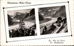 CPA Massif Of the Mount Blanc Montenvers the Sea Freezes