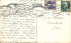 CPA Lac Leman Chateau de Chillon et la Dent du Midi