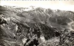Picturesque CPA Auvergne Mounts of the sancy