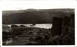 CPA Auvergne the Tooth of the Marsh and the Lake Chambon