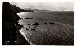 CPA Toulon Cape Brun Crepuseule Silver plates