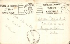 CPA Lyon Street and Place Of the Republic And the Street President Carnot