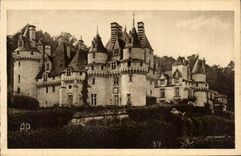 CPA Usse Le Chateau Vue D'ensemble 