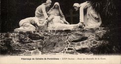 CPA Peterinage Of the Martyrdom De Pontchateau Jesus Is Descemdu Of the Cross